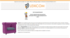 Desktop Screenshot of lexicom.fr